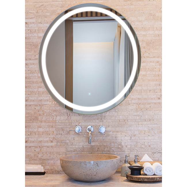 Eternity 30'' Round Lighted Mirror
