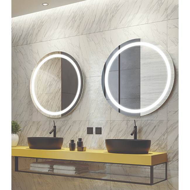 Eternity 30'' Round Lighted Mirror