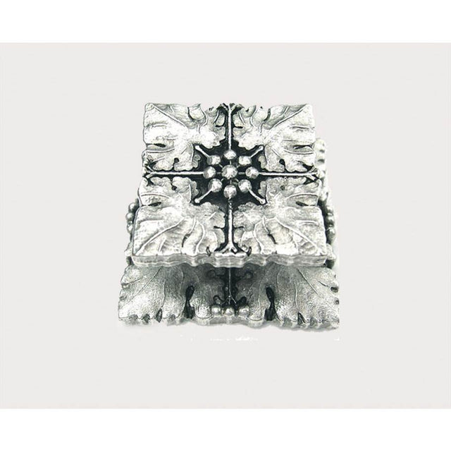 Emenee - Square 4-Leaf Knob/Backplate