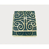 Emenee - Square Swirl Knob/Backplate