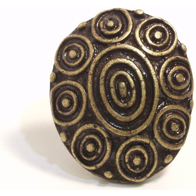 Emenee - Oval with Circle Design 1-3/8''x1-1/4''