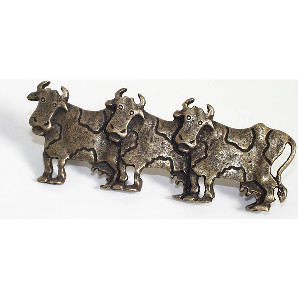Emenee - 3 Cows Pull (Left) 4''x1/2''
