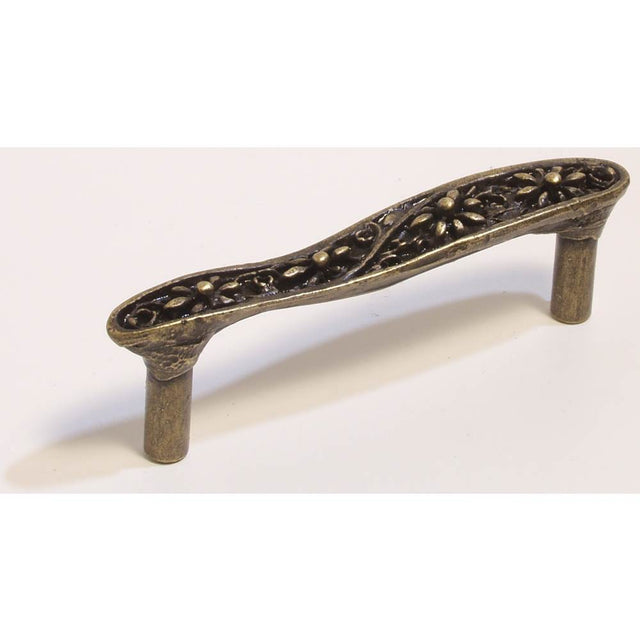 Emenee - Flowered Sculptured Pull 3-3/4''x3/4''
