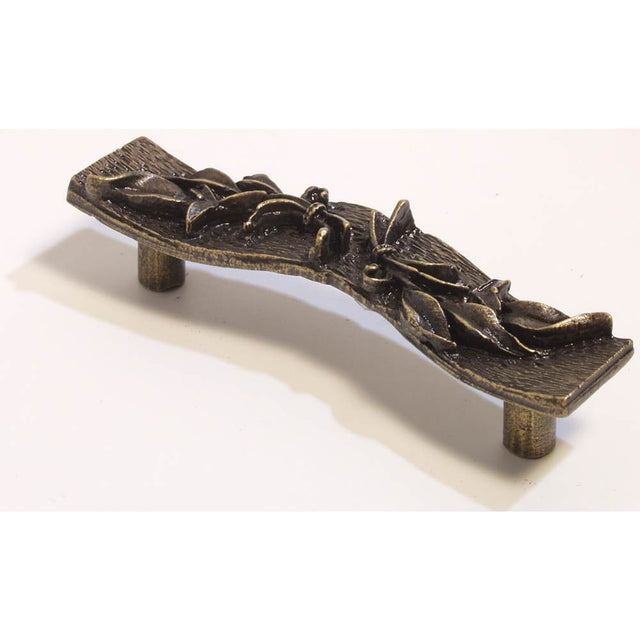 Emenee - Small Leaf Texture Pull 4''x1-1/8''