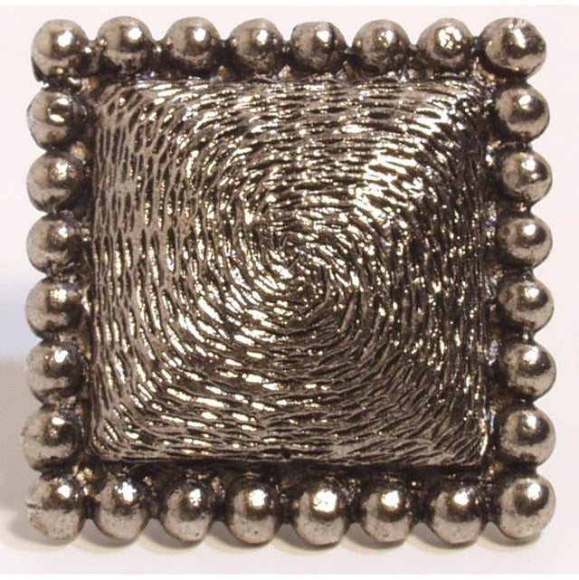 Emenee - Bead Egde Texture Large Square 1-1/2''