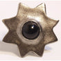 Emenee - Sun Shape Knob Black Stone 1-3/4''