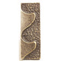 Emenee - Wave Facing Left 2''x3/4''