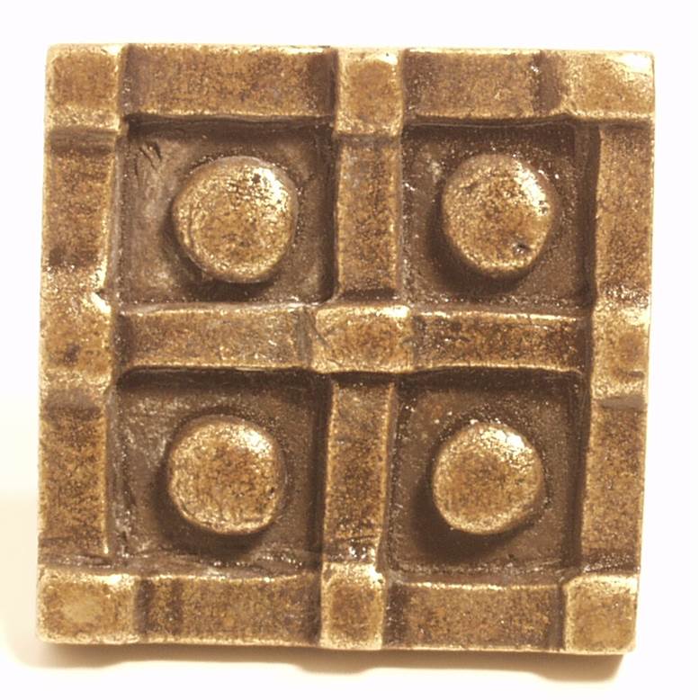 Emenee - 4 Button Square 1-1/4''
