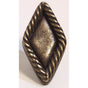 Emenee - Rope Edge Diamond Plain 2-1/4''x1''