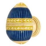 Emenee - Faberge Easter Egg Knob, Museum Gold - Museum Gold