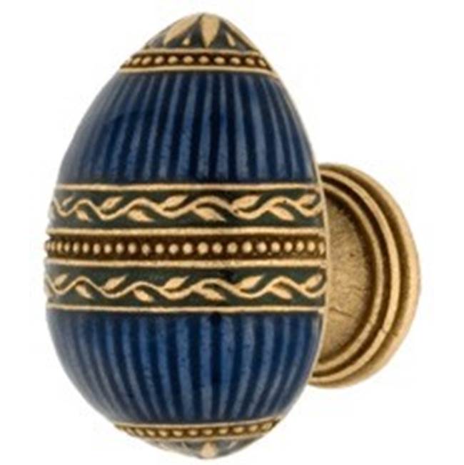 Emenee - Faberge Easter Egg Knob, Russian Gold - Russian Gold