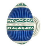 Emenee - Faberge Easter Egg Knob, Royal Silver - Royal Silver