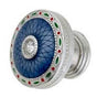 Emenee - Faberge Round Parasol Handle Knob, Royal Silver - Royal Silver