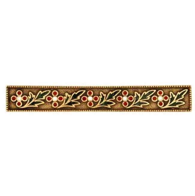 Emenee - Faberge Round Parasol Handle Pull, Russian Gold - Russian Gold