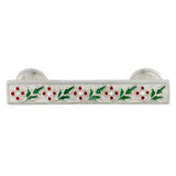 Emenee - Faberge Round Parasol Handle Pull, Royal Silver - Royal Silver