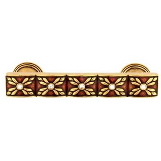 Emenee - Faberge Parasol Handle Pull, Russian Gold - Russian Gold