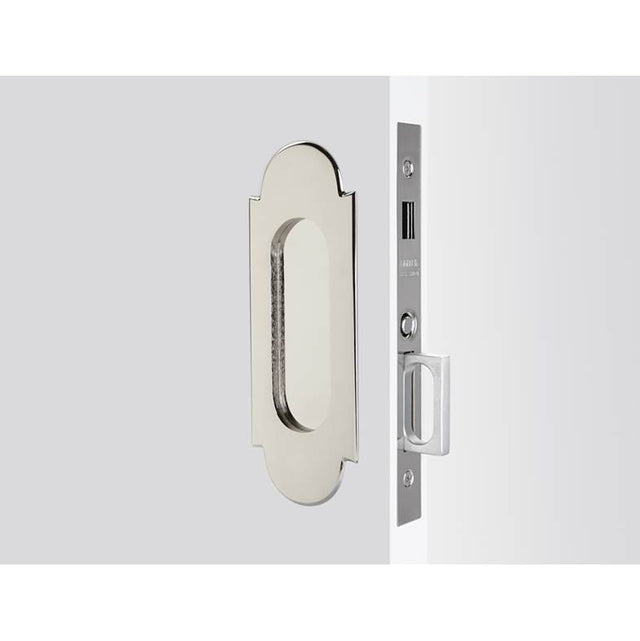 Emtek - Dummy, Pocket Door Mortise Lock, No.8, US4 - Satin Brass