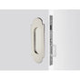 Emtek - Dummy, Pocket Door Mortise Lock, No.8, US4 - Satin Brass