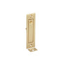 Emtek - Modern Rectangular Jamb Bolt, US4 - Satin Brass