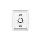 Emtek - Brass Drbell, Wilshire Rosette, US26 - Polished Chrome