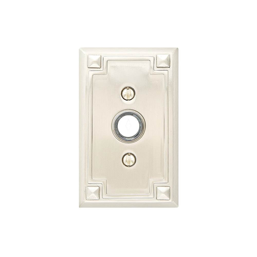 Emtek - Brass Drbell, A and C Rose, US15 - Satin Nickel