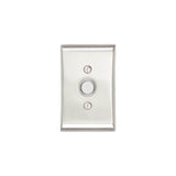 Emtek - Brass Doorbell, Neos Rosette, US15 - Satin Nickel