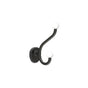 Emtek - STEEL HOOK, FLAT BLACK STEEL - Flat Black Steel