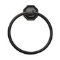 Emtek - Tusc 6 1/2'' Twl Ring, No.15 Rose - Flat Black Bronze Patina