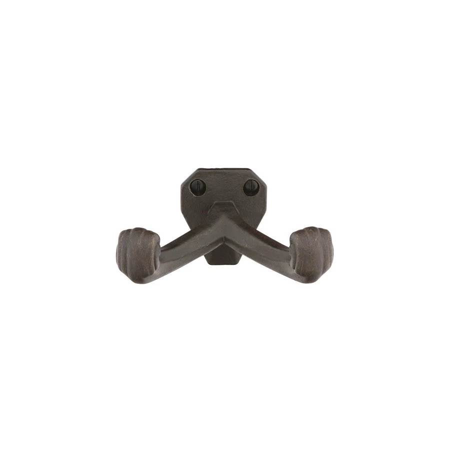 Emtek - Tusc Double Robe Hook - Medium Bronze Patina