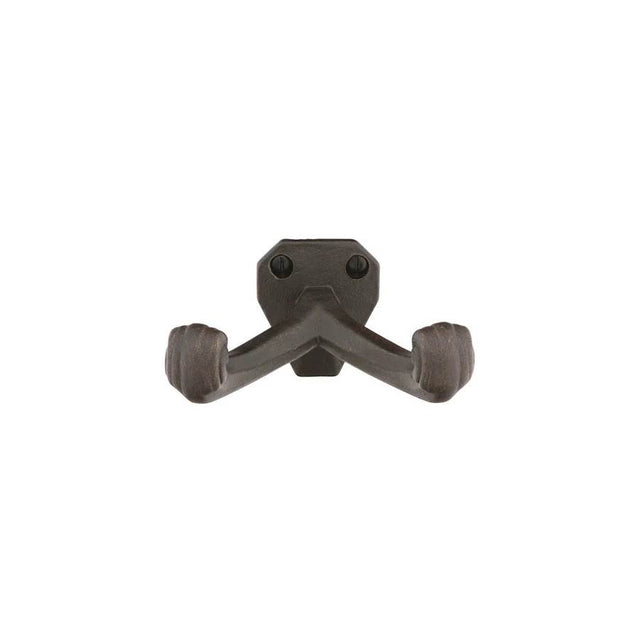 Emtek - Tusc Double Robe Hook - Medium Bronze Patina