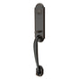 Emtek - Sgl Cyl, Richmond Tub Ent, Arts and Crafts Lever, LH, US10B - Oil Rubbed Bronze