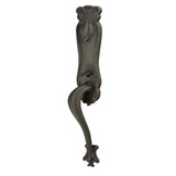 Emtek - Sgl Cyl, Art Nouveau Tub Ent, Medici Lever, LH, MB - Medium Bronze Patina