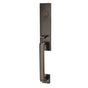 Emtek - Sgl Cyl, Davos Tub Ent, Argos Lever, LH, US10B - Oil Rubbed Bronze