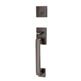 Emtek - Sgl Cyl, Baden Tub Ent, Argos Lever, LH, US10B - Oil Rubbed Bronze
