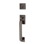 Emtek - Sgl Cyl, Baden Tub Ent, Argos Lever, LH, US10B - Oil Rubbed Bronze