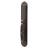 Emtek - Sgl Cyl, Imperial Tub Ent, Arts and Crafts Lever, RH, US10B - Oil Rubbed Bronze