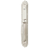 Emtek - Sgl Cyl, Imperial Tub Ent, Arts and Crafts Lever, LH, US15 - Satin Nickel