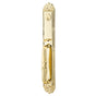 Emtek - Sgl Cyl, Imperial Tub Ent, Belmont Knob, US3 Lifetime - Polished Brass