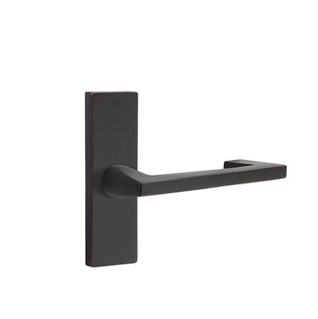 Emtek - Dummy, Single Sided, Stretto 1.5x5, Argos Lever, RH, US10B - Oil Rubbed Bronze