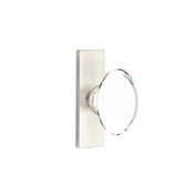 Emtek - Dummy, Single Sided, Stretto 1.5x5, Hampton Knob, US15 - Satin Nickel