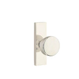Emtek - Dummy, Single Sided, Stretto 1.5x5, Laurent Round Knob, US14 - Polished Nickel