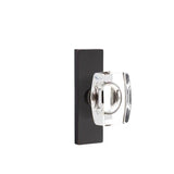 Emtek - Dummy, Single Sided, Stretto 1.5x5, Windsor Crystal Knob, US10B - Oil Rubbed Bronze