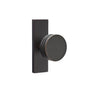 Emtek - Dummy, Pair, Stretto 1.5x5, Bern Knob, US10B - Oil Rubbed Bronze