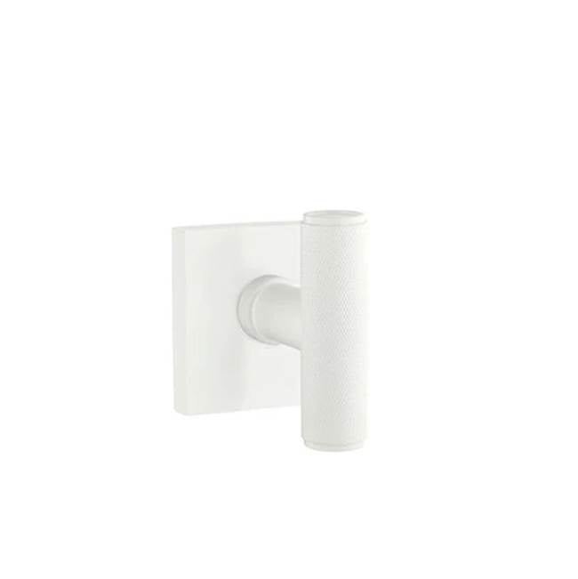 Emtek - Concealed, Privacy, Square Rosette, The Ace Knurled Knob, MW