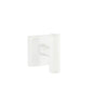 Emtek - Concealed, Passage, Square Rosette, The Ace Knob, MW