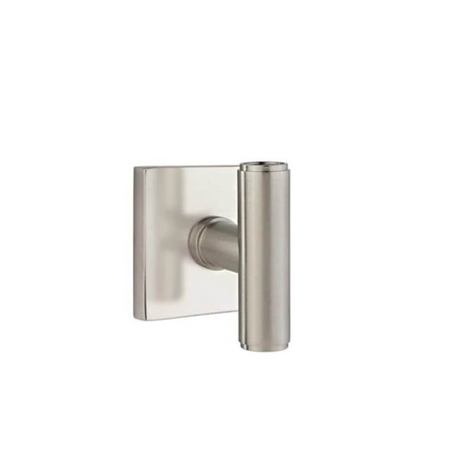 Emtek - Privacy, Square Rosette, The Ace Knob, US15 - Satin Nickel