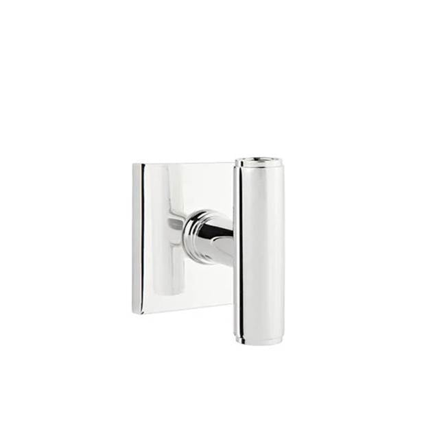 Emtek - Dummy, Square Rosette, The Ace Knob, US26 - Polished Chrome