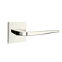 Emtek - Dummy, Square Rosette, Athena Lever, US14 - Polished Nickel