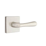 Emtek - Privacy, Square Rosette, Basel Lever, RH, US15 - Satin Nickel