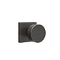 Emtek - Privacy, Square Rosette, Bern Knob, US10B - Oil Rubbed Bronze